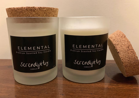 Premium Scented Soy Candle - Vanilla