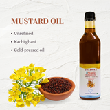 Ghaanika Cold Pressed Mustard Oil