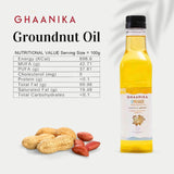 Ghaanika Cold Pressed Groundnut Oil