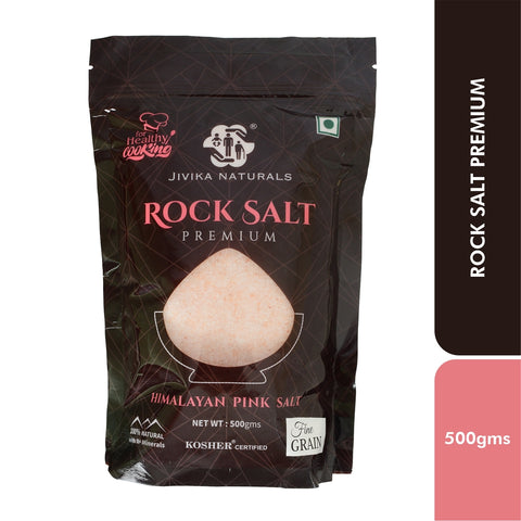 Premium Rock Salt Fine Grain (Pack of 2)