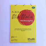 Albus Artist Drawing & Sketch Pad 200 GSM Perforated Sheets - A3