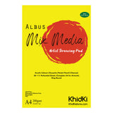 Albus Artist Drawing & Sketch Pad 200 GSM Perforated Sheets - A4