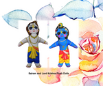 Krishna Balram Plush Dolls