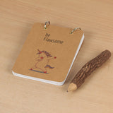 Be Flawsome - Notepad - A6 Size