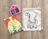 Do It Yourself Colouring Little Dinosaur BackPack