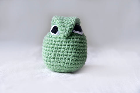 Handcrafted Cotton Crochet Stuffed Toy - Owl