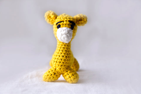 Handcrafted Cotton Crochet Stuffed Toy - Llama