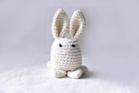 Handcrafted Cotton Crochet Stuffed Toy - Rabbit