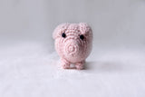 Handcrafted Cotton Crochet Stuffed Toy - Pig