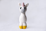Handcrafted Cotton Crochet Stuffed Toy - Unicorn