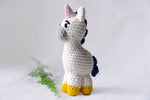 Handcrafted Cotton Crochet Stuffed Toy - Unicorn