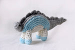 Handcrafted Cotton Crochet Stuffed Toy - Dinosaur