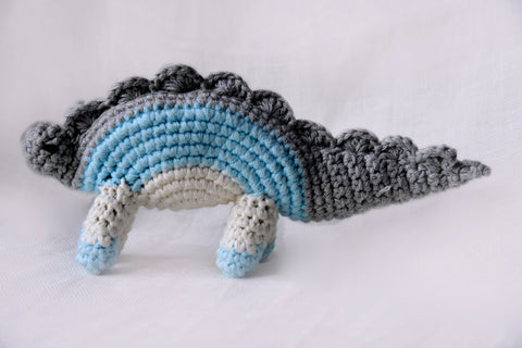 Handcrafted Cotton Crochet Stuffed Toy - Dinosaur