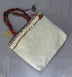 Hand Washed Linen Cotton Tote With Details