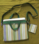 Laptop Bag , Cotton Multicolor