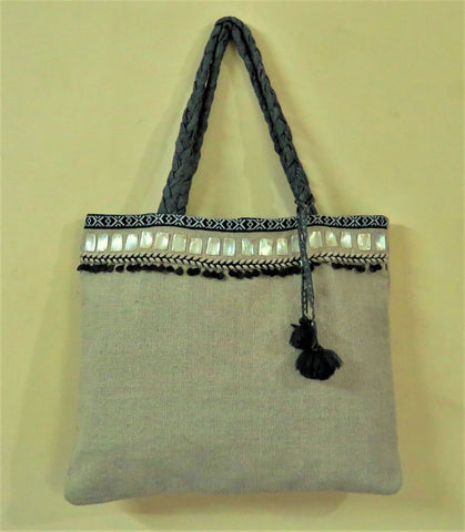 Linen Cotton Tote Bag