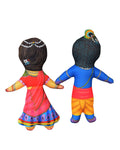 Radha Krishna Plush Dolls