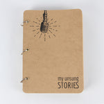 My Unsung Stories - Brown Journal Notebook - A5 Size