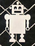 Robot Chalkboard + Whiteboard