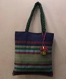 Multi-coloured Handwoven Tote Bag