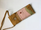Upcycled Hand Embroidered Phone Sling