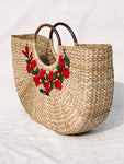 Floral Border Kauna Embroidered Handbag