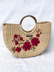 Kauna Handwoven Embroidered Floral Handbag