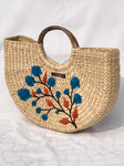 Kauna Handwoven Embroidered Multicolour Handbag