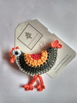 Handcrafted Cotton Crochet Stuffed Toy - Rooster