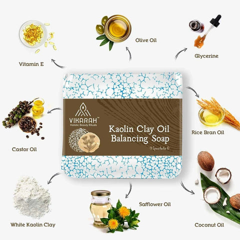 Kaolin Clay Oil Balancing Soap