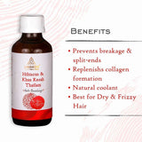 Hibiscus & Khus Kesah Thailam Hair Oil
