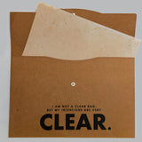 'Clear' File Folder (Pack of 3