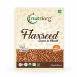 Organic Flaxseed Raw 250g (Pack of 2)