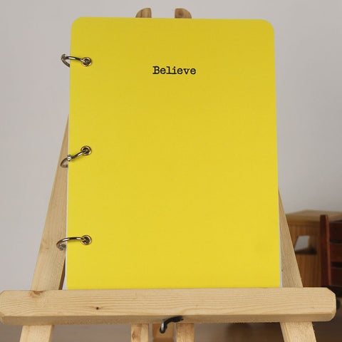 Believe - Notebook - A5 Size