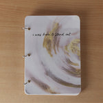 Born to Stand Out Marble Print - Notebook - A5 Size