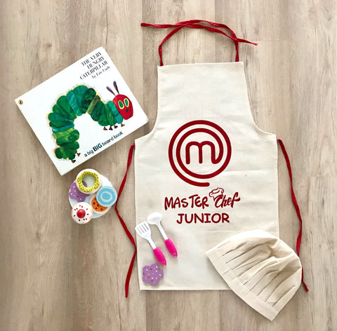 Little Master Chef : Chef Apron and  Hat