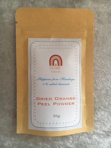 Dried Orange Peel Powder from Himalayas