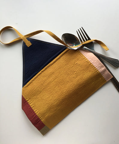Roll-On Upcycled Cutlery Holder
